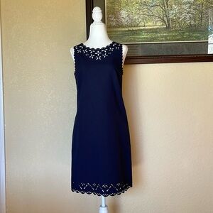 J. Crew navy blue dress size 4P excellent condition
